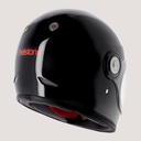 Helstons NAKED FULL FACE Carbone black gloss