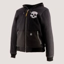 Helstons HOODIE -Aramide black bones