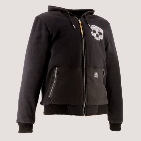 Helstons HOODIE -Aramide black bones