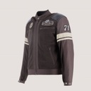 Helstons REVOLTE AIR  MESH-Leather brown