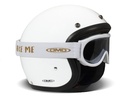 DMD GHOST GOGGLES WHITE CLEAR