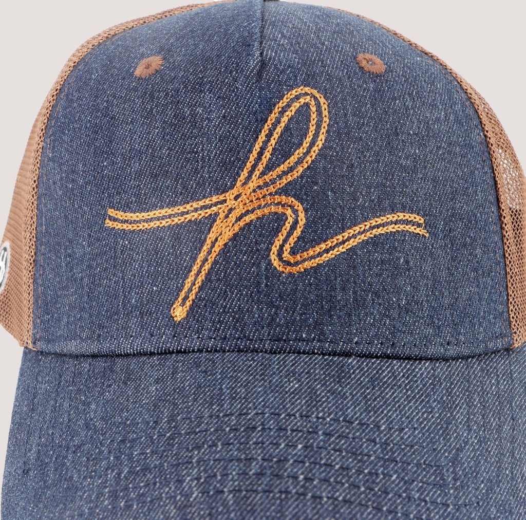 Helstons CAP DENIM blue-kraft