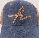 Helstons CAP DENIM blue-kraft