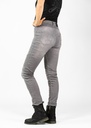 John Doe Betty Biker Jeans Light Grey