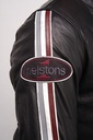Helstons RACE Leather Aniline black