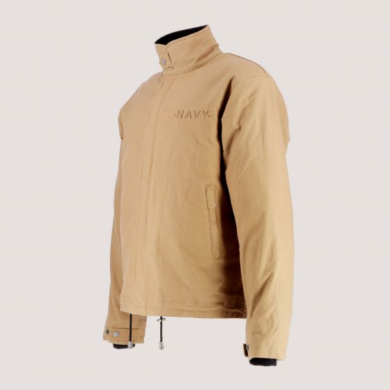 Helstons NAVY Toile Canvas beige