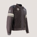 Helstons REVOLTE AIR  MESH-Leather brown