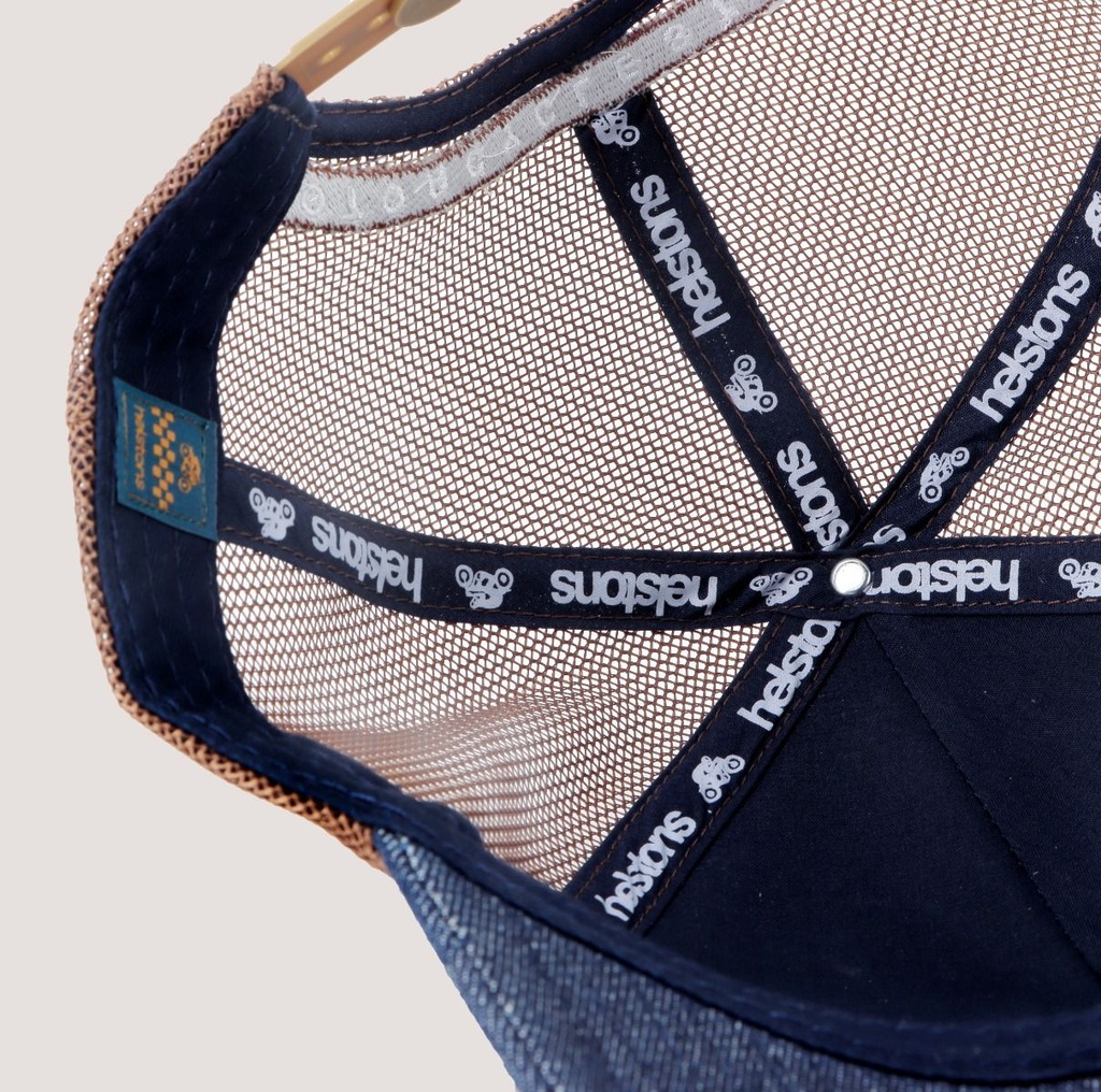 Helstons CAP DENIM blue-kraft