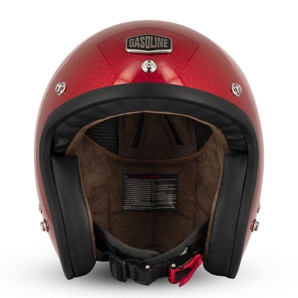 Gasoline S250 matt metalflake red