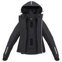 Spidi HOODIE H2OUT II LADY Black/Anthracite/Fluo Red