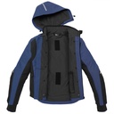 SPIDI HOODIE ARMOR H2OUT Black/Blue