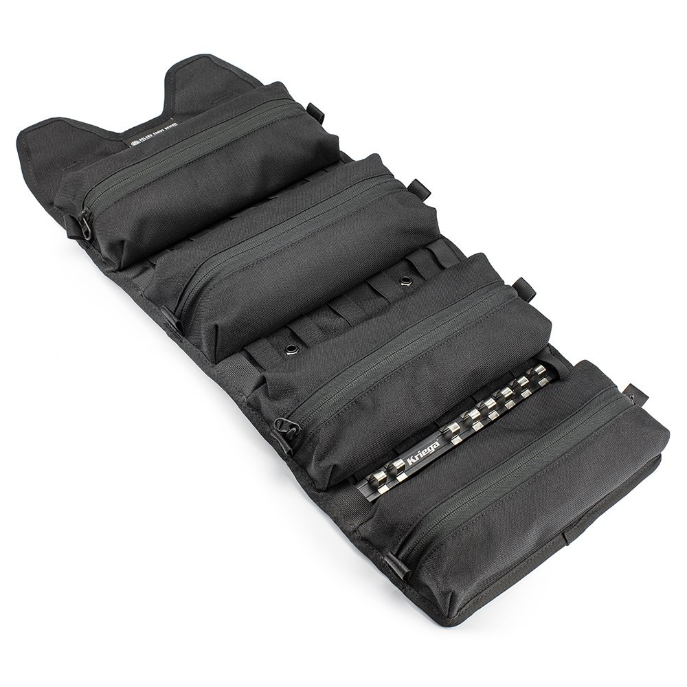 FUNDA RSD x KRIEGA ROAM TOOL ROLL NEGRO / NEGRO