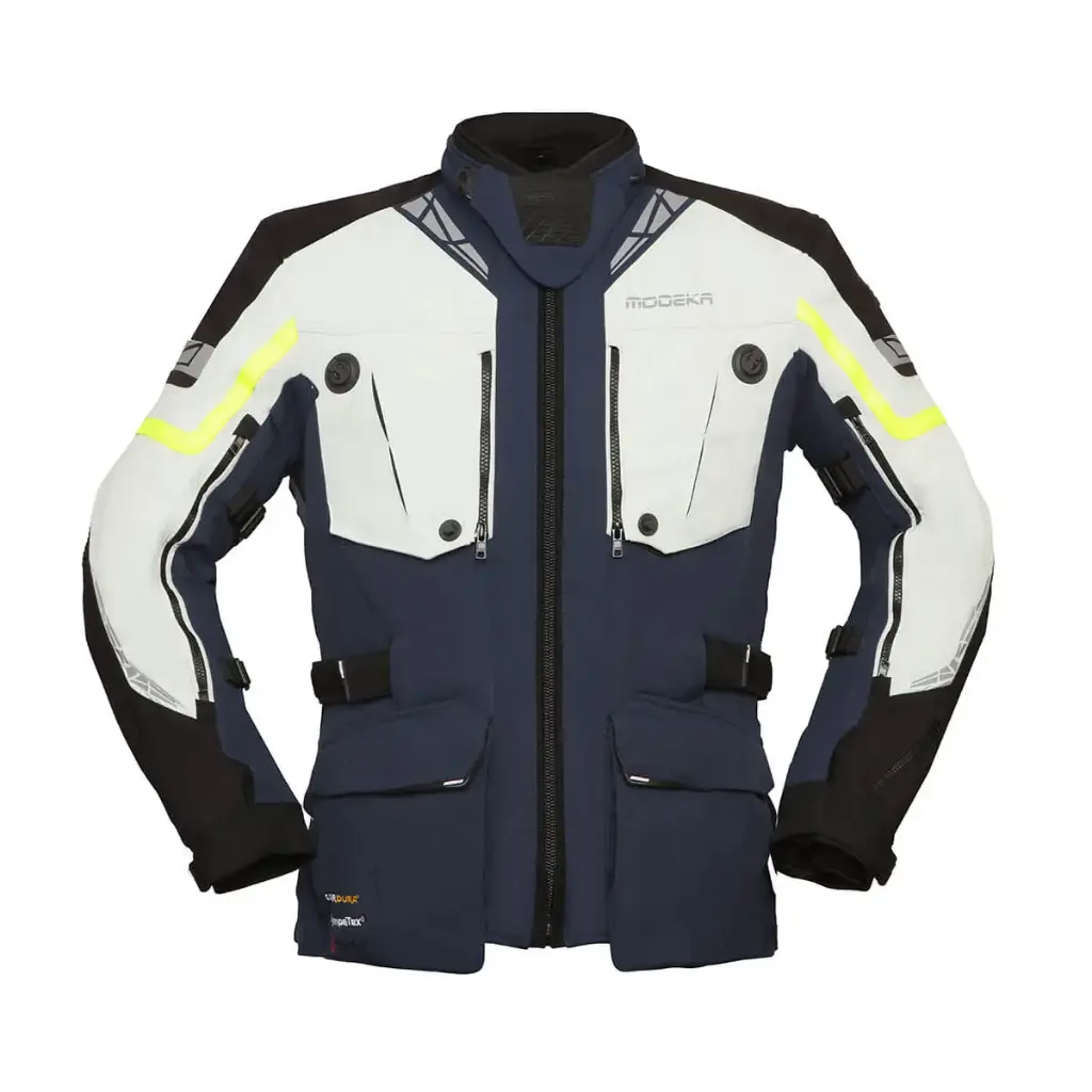 Modeka Panamericana II Jacket Blue/Light Grey