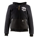 Helstons HOODIE -Aramide black bones