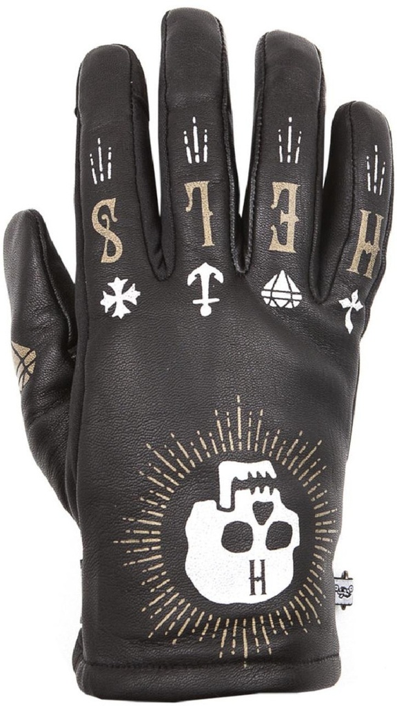 Helstons GRAFIC Winter Leather black (skull)