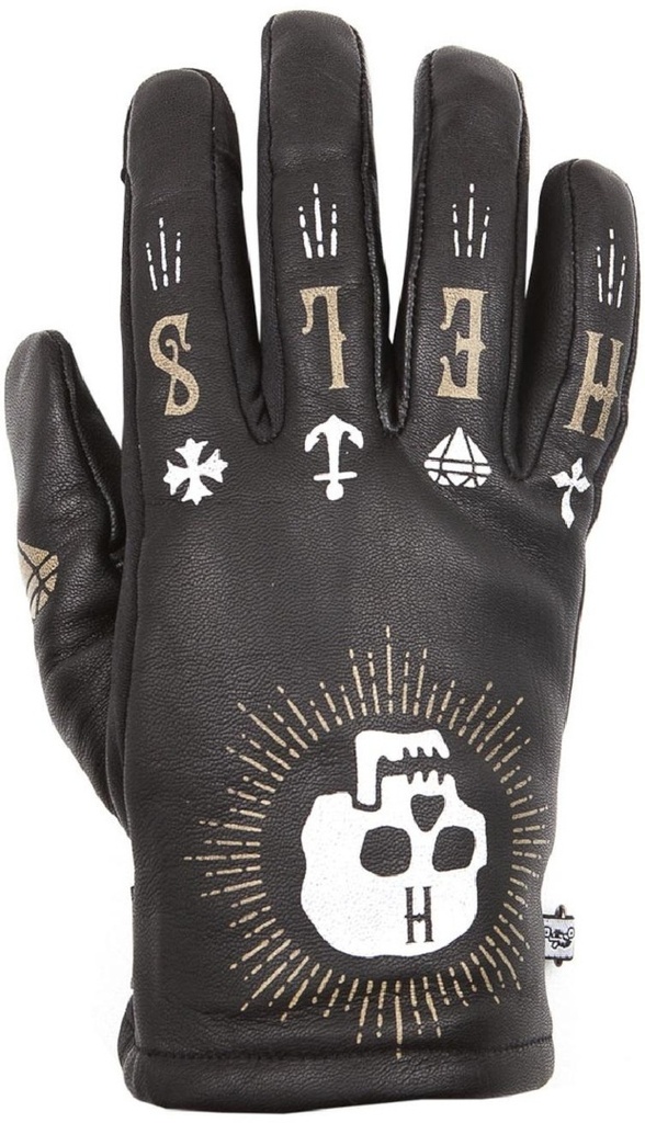 Helstons KUSTOM Summer Leather black (skull)