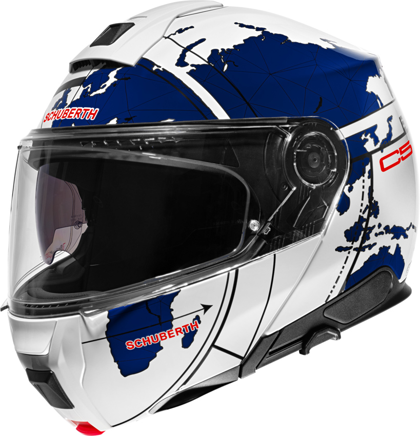 SCHUBERTH C5  GLOBE Glossy Blue