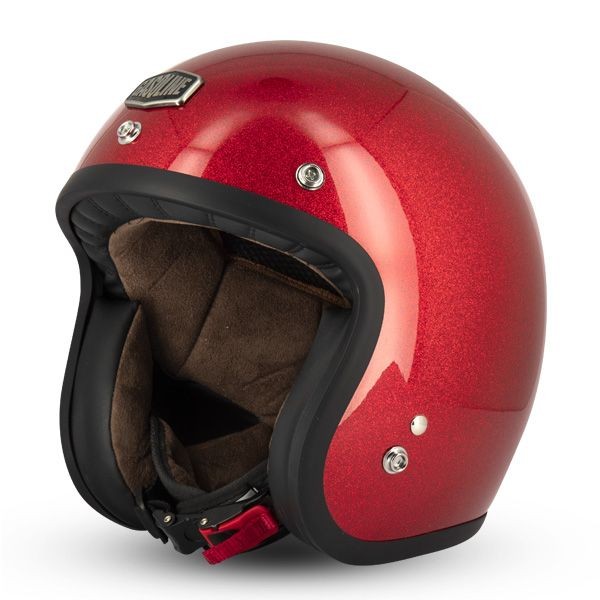 Gasoline S250 matt metalflake red