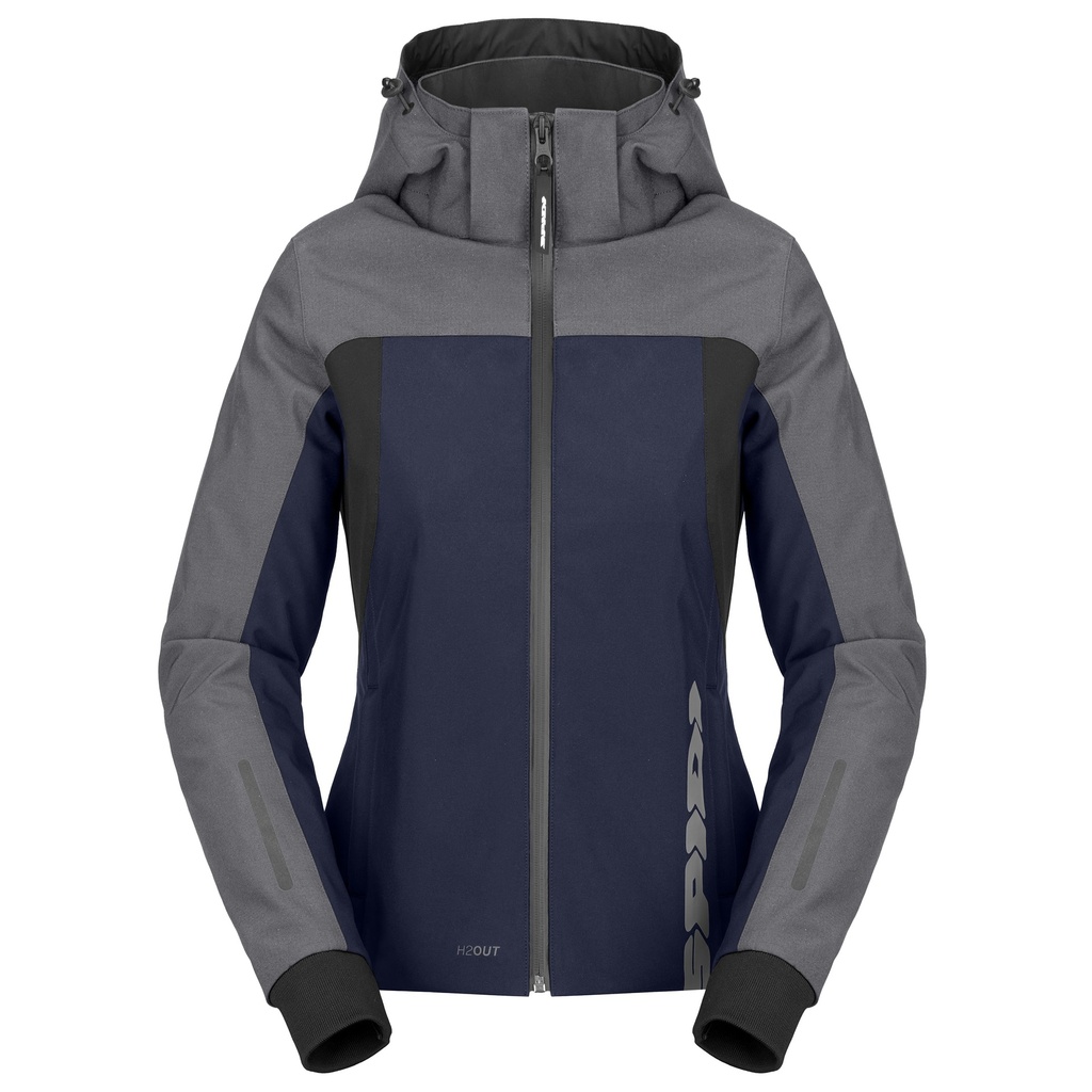 SPIDI HOODIE H2OUT II LADY Blue/Silver