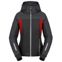 SPIDI HOODIE H2OUT II LADY Black/Anthracite/Fluo Red