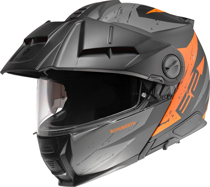 SCHUBERTH E2 EXPLORER Matt Orange
