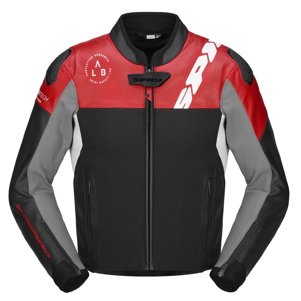SPIDI DP PROGRESSIVE HYBRID PERFORATED Red