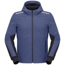 SPIDI HOODIE ARMOR LIGHT Sky-blue/Black