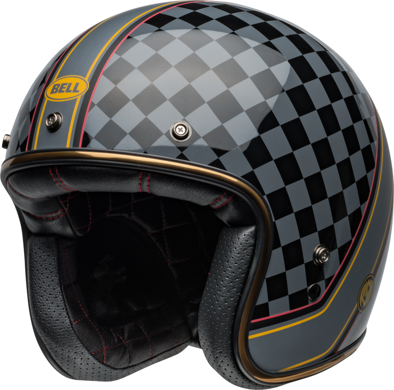 Casco BELL Custom 500 - RSD Wreakers Gloss Black/Gold