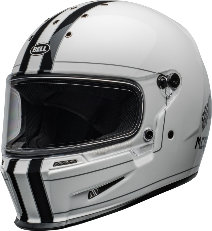 Casco BELL Eliminator - Steve McQueen Gloss White
