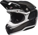 BELL Moto-10 Spherical Solid White Black