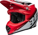 BELL Moto-9S Flex Rail Gloss Red White