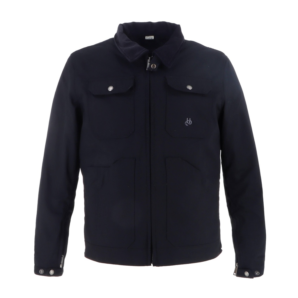 Helstons OREGON MEN Cotton-Canvas BLACK (Jacket)