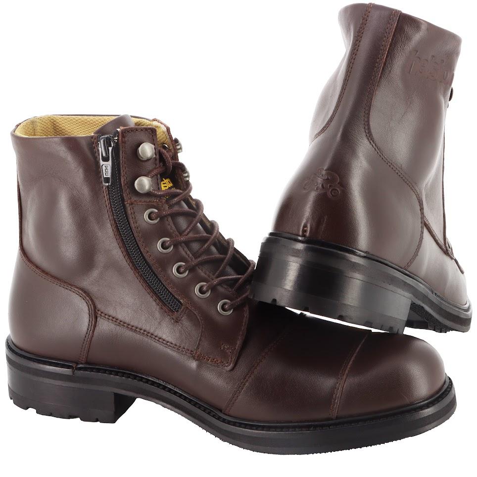 Helstons PRAIRIE (VIBRAM) BROWN Leather (Shoes)