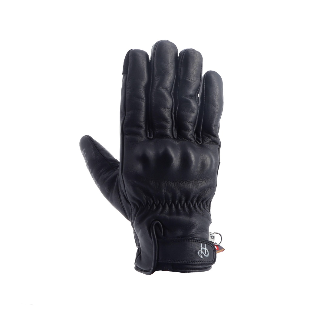 Helstons SKA WINTER Leather BLACK-BLACK (Glove)