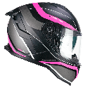 CGM 363X SHOT RUN Matt fluo black Fuchsia