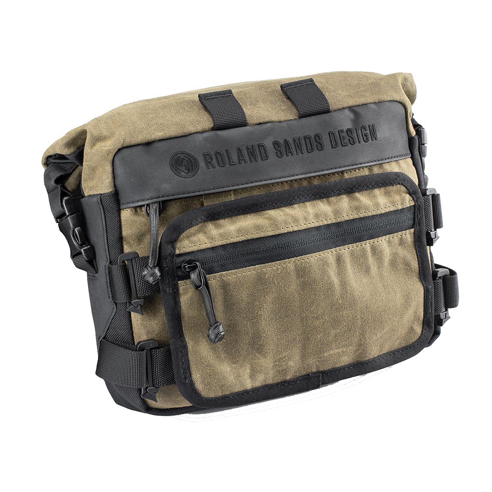 BOLSA PARA BARRA RSD x KRIEGA ROAM HANDLEBAR BAG NEGRO / ARENA