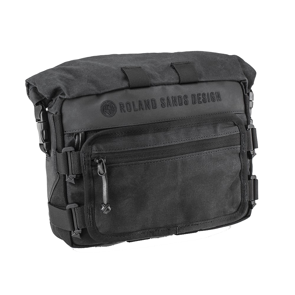BOLSA PARA BARRA RSD x KRIEGA ROAM HANDLEBAR BAG NEGRO / NEGRO