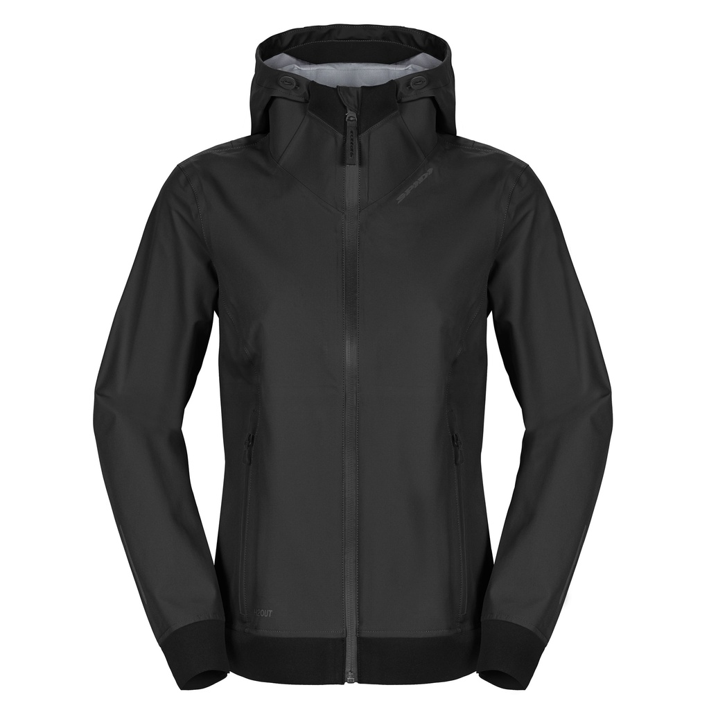 SPIDI HOODIE SHELL LADY Black