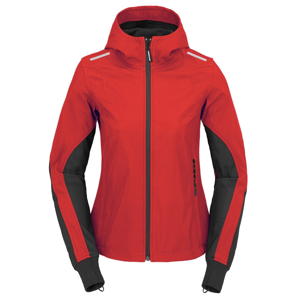 SPIDI HOODIE ARMOR LIGHT LADY Red