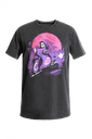 John Doe T-Shirt Women Palm Fade Out Black