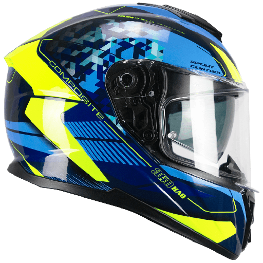 CGM 360S KAD RACE Blue Fluo yellow