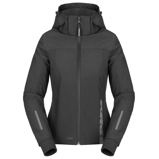 SPIDI HOODIE H2OUT II LADY Black