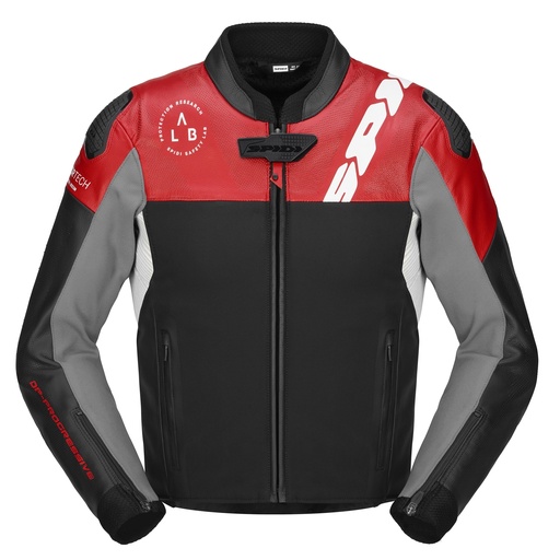 SPIDI DP PROGRESSIVE HYBRID PERFORATED Red