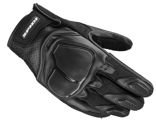 SPIDI NKD LEATHER GLOVES Black
