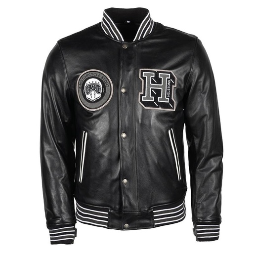Helstons COLLEGE Leather Rag black