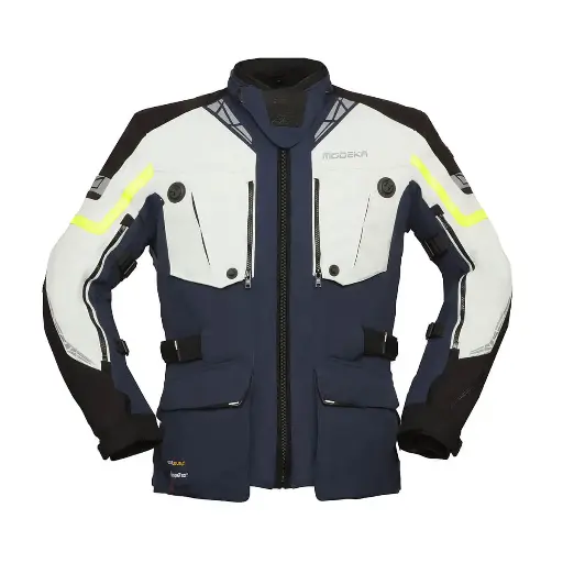 Modeka Panamericana II Jacket Blue/Light Grey