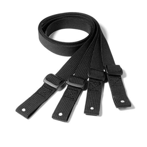 [KASLB4] RECAMBIO KRIEGA CINCHAS SUBFRAME LOOPS NEGRO PACK 4Uds