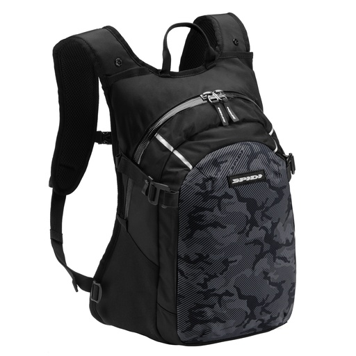 [V119-626] SPIDI TOUR PACK Black Camouflage