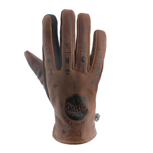 Helstons GRAFIC Winter Leather burning (helmet)