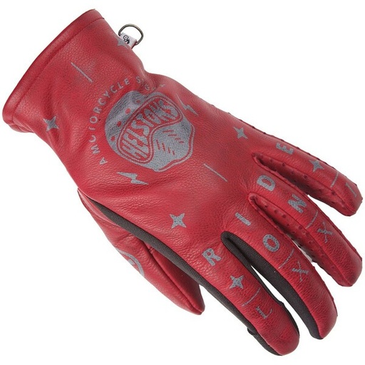 Helstons GRAFIC Winter Leather bordeaux (helmet)